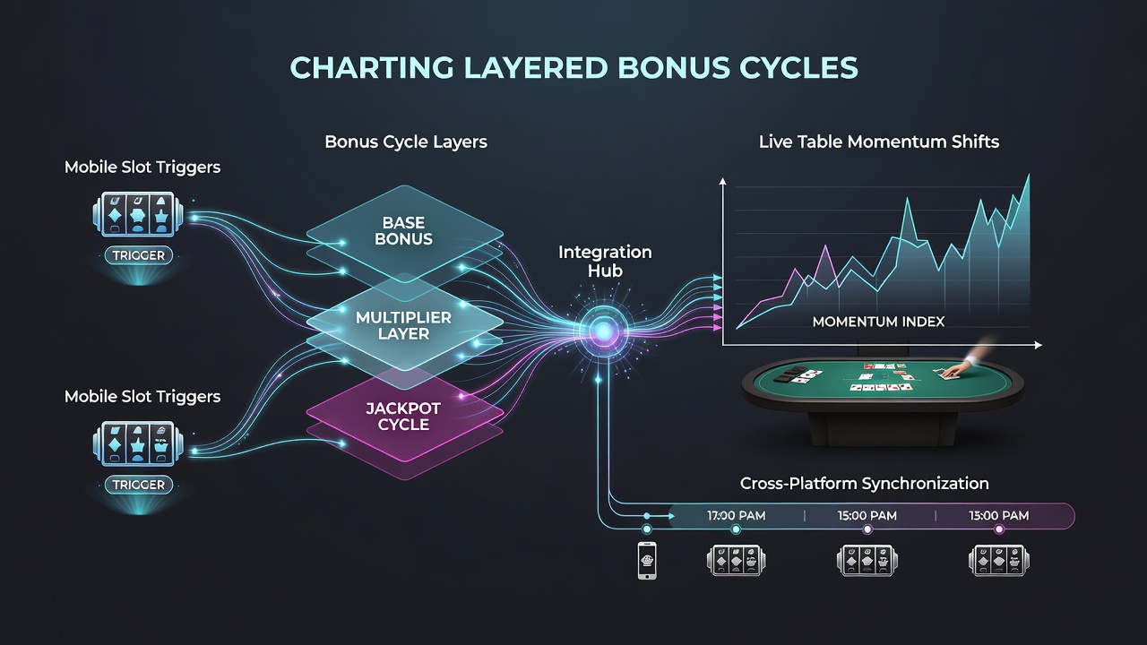 Visualisierung von Cross-Device-Momentum-Verschiebungen zwischen Slots und Live-Tischen
