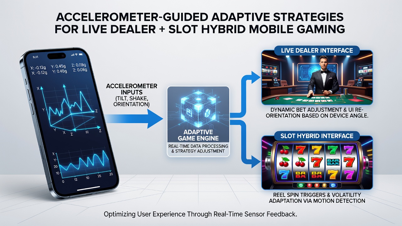 Visualisierung adaptiver Spieloberflächen, die auf Accelerometer-Daten reagieren