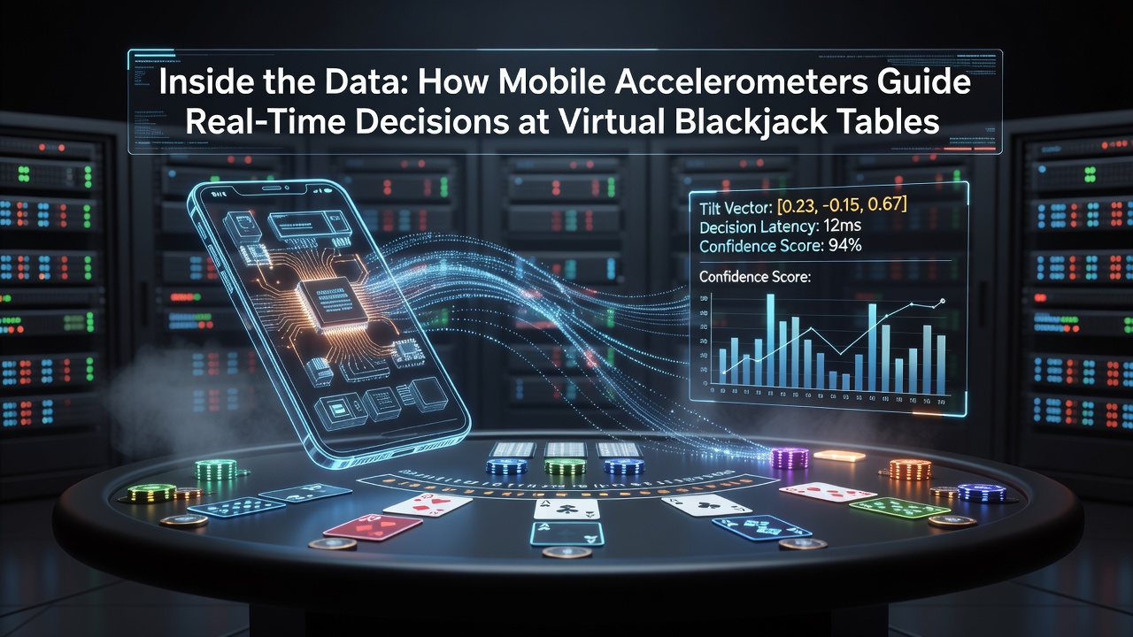Analyse von Accelerometer-Datenströmen während laufender Blackjack-Runden auf mobilen Geräten