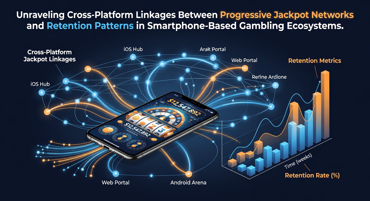Visualisierung von Cross-Platform-Verknüpfungen in progressiven Jackpot-Netzwerken und mobilen Retentionsdaten